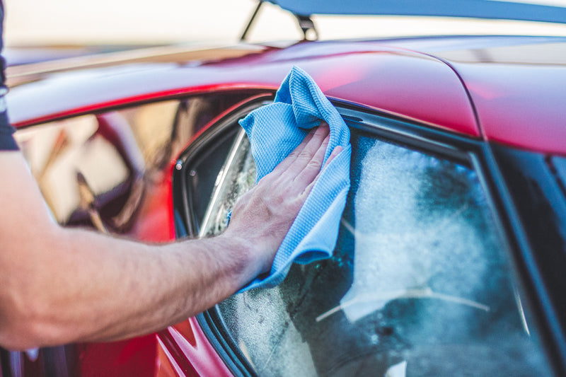 The Rag Company The Diamond Weave Glass & Window Towel 16 x 16