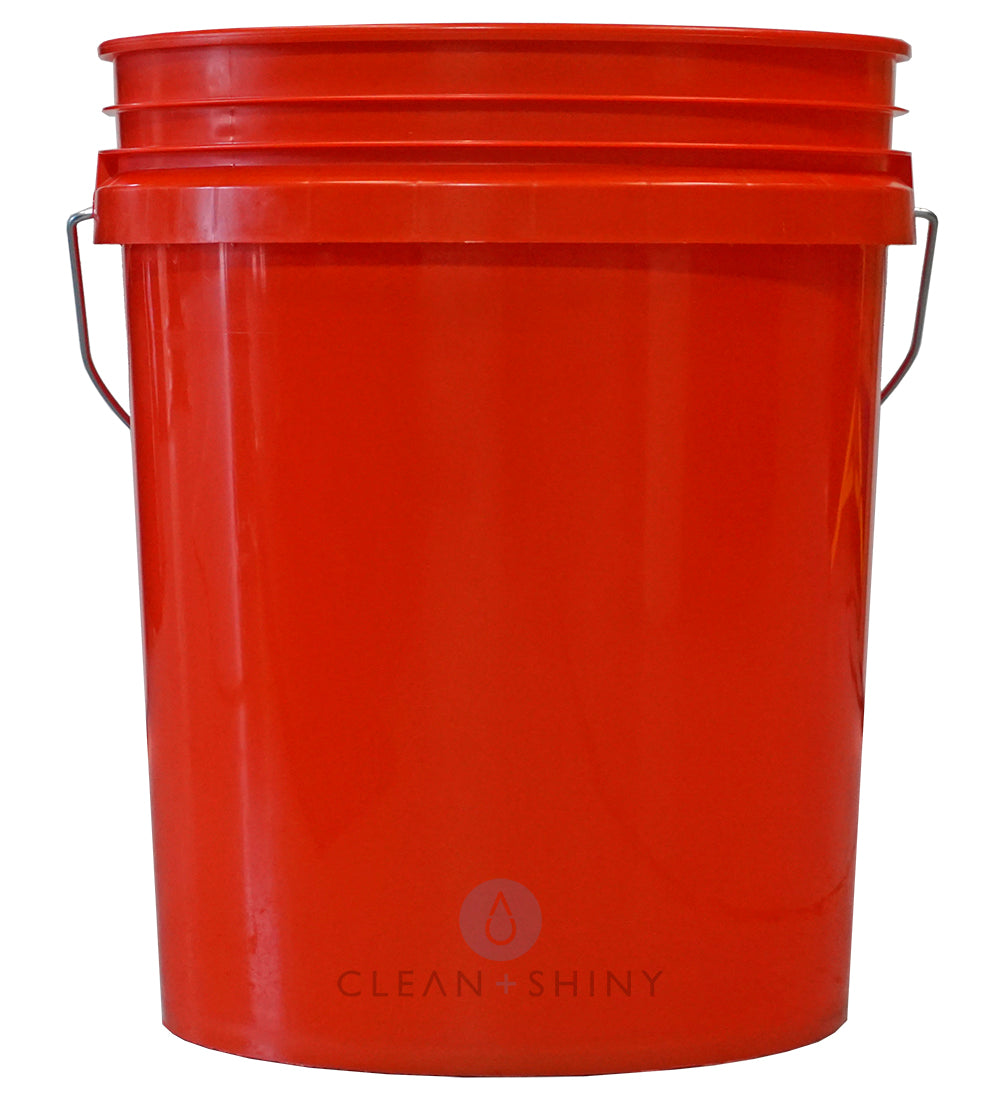 Clean and Shiny 5 US Gallon Bucket (Various Colours)