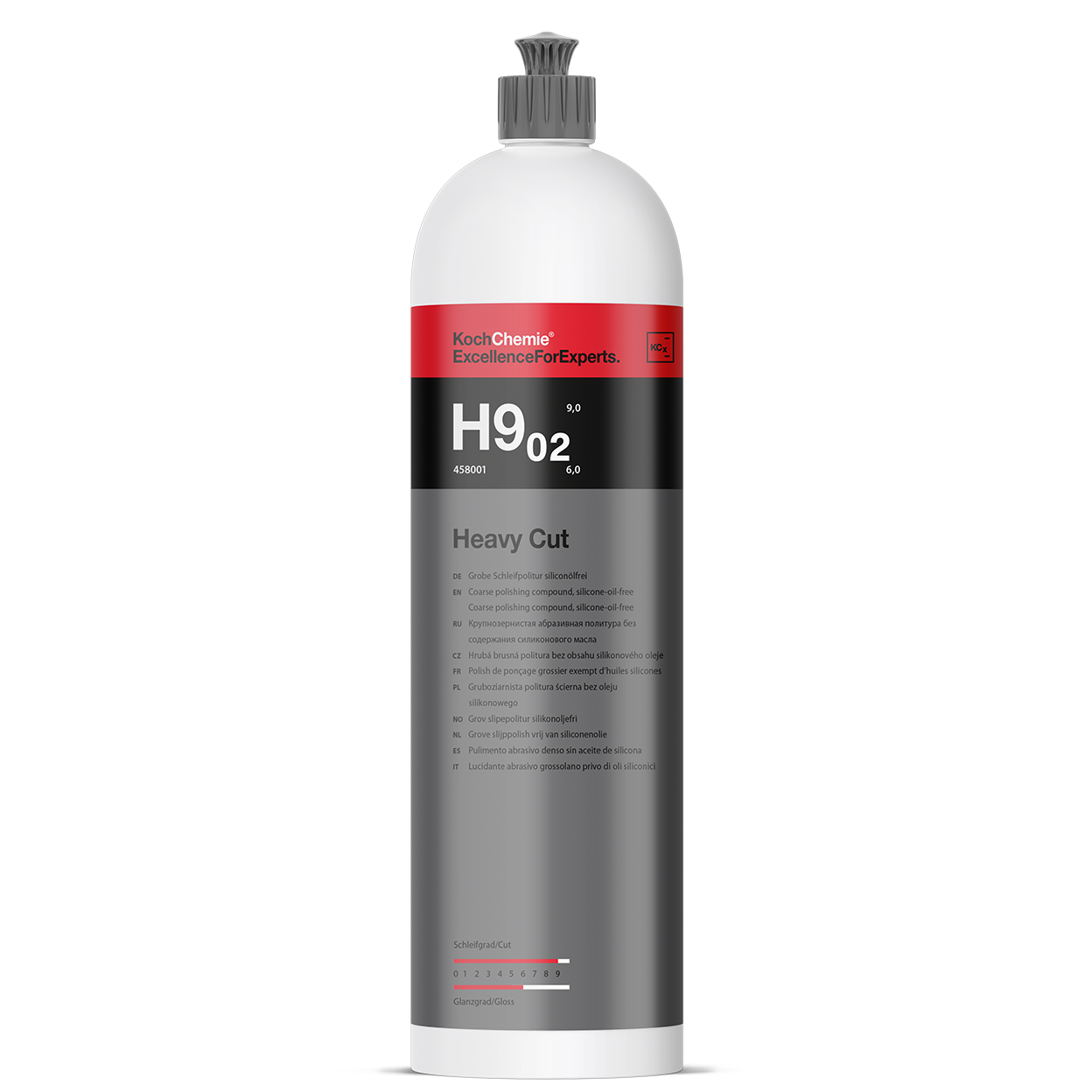 Koch Chemie H9.02 Heavy Cut Compound bottle in 1 Litre