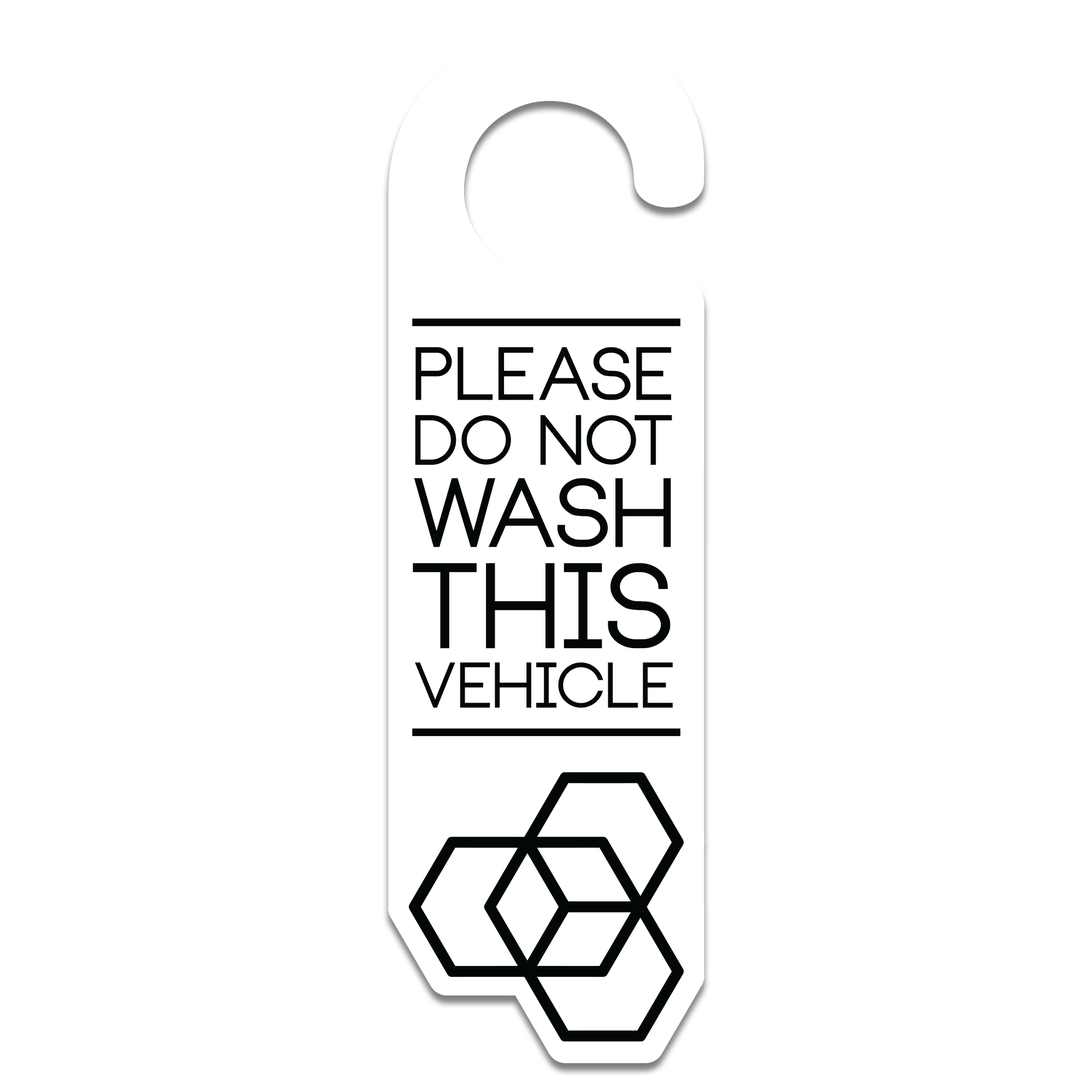 Carbon Collective Do Not Wash PVC Hook