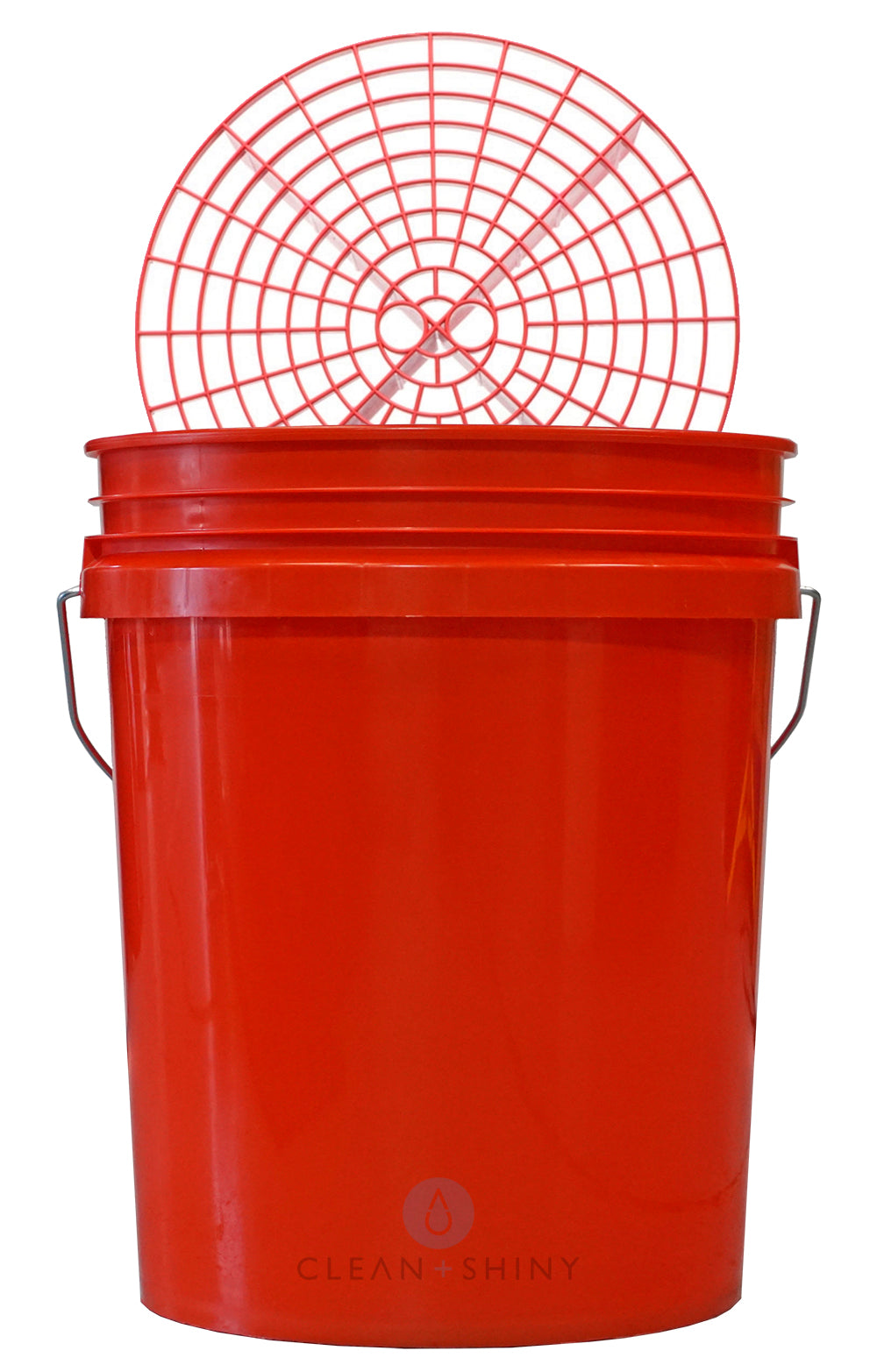 Clean and Shiny US 5 Gallon Bucket and Grit Guard Kit (Various Colours)