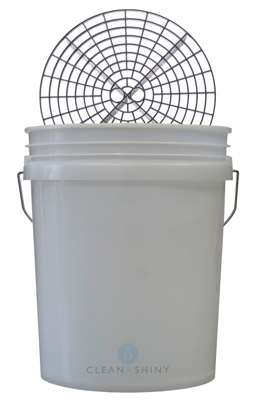 Clean and Shiny US 5 Gallon Bucket and Grit Guard Kit (Various Colours)