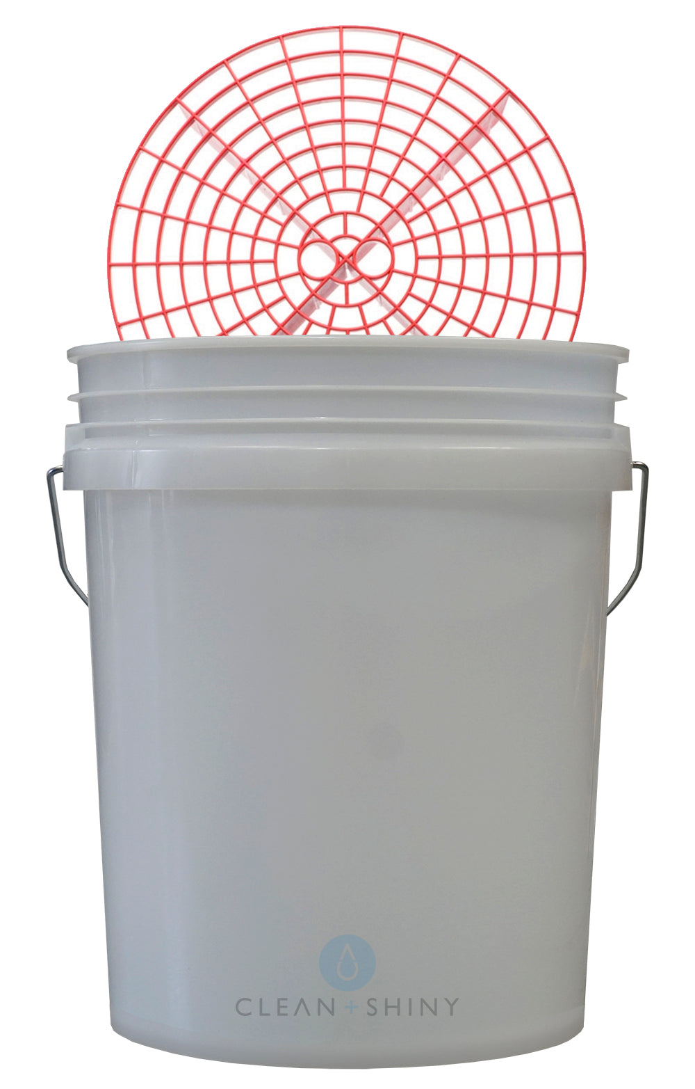 Clean and Shiny US 5 Gallon Bucket and Grit Guard Kit (Various Colours)