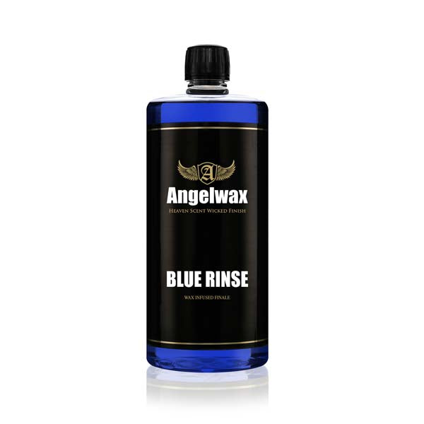 Angelwax Blue Rinse 1 Litre bottle - a wax-infused spray sealant and drying aid.