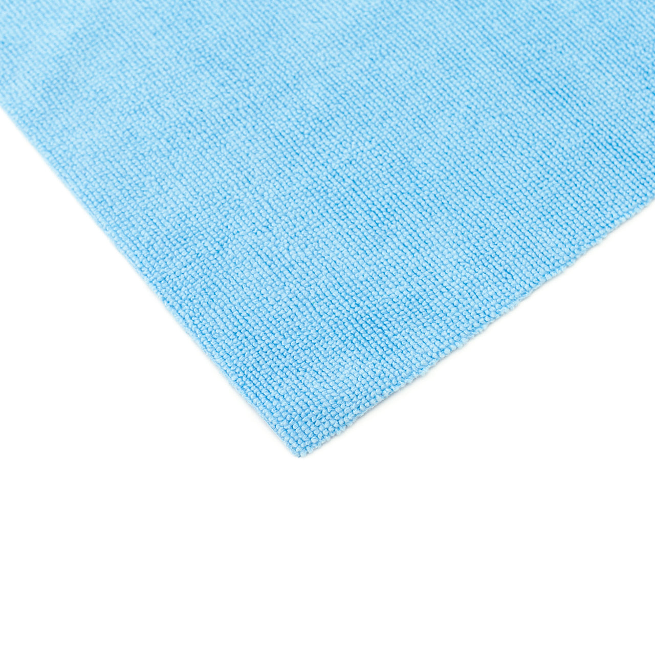 The Rag Company Edgeless 245 All-Purpose 16 x 16 Microfiber Terry Towel - Light Blue