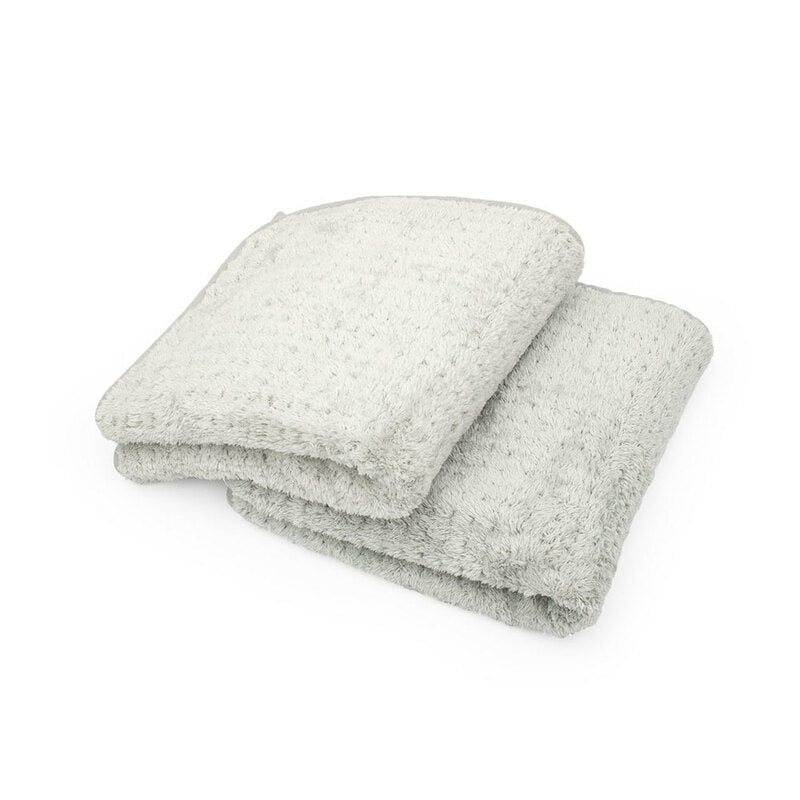 The Rag Company Platinum Pluffle 20 x 40 Hybrid Weave Microfiber Towel (2 Pack)