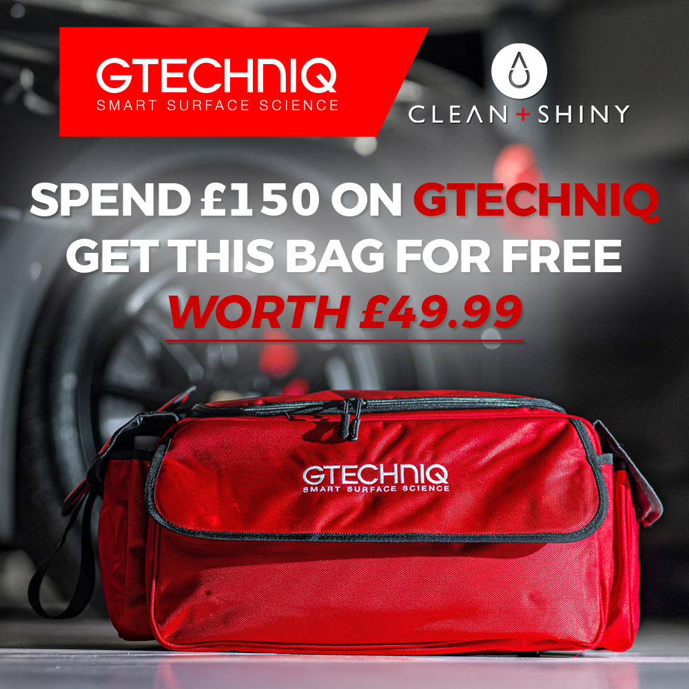 Get a Gtechniq Detailer Bag for FREE!