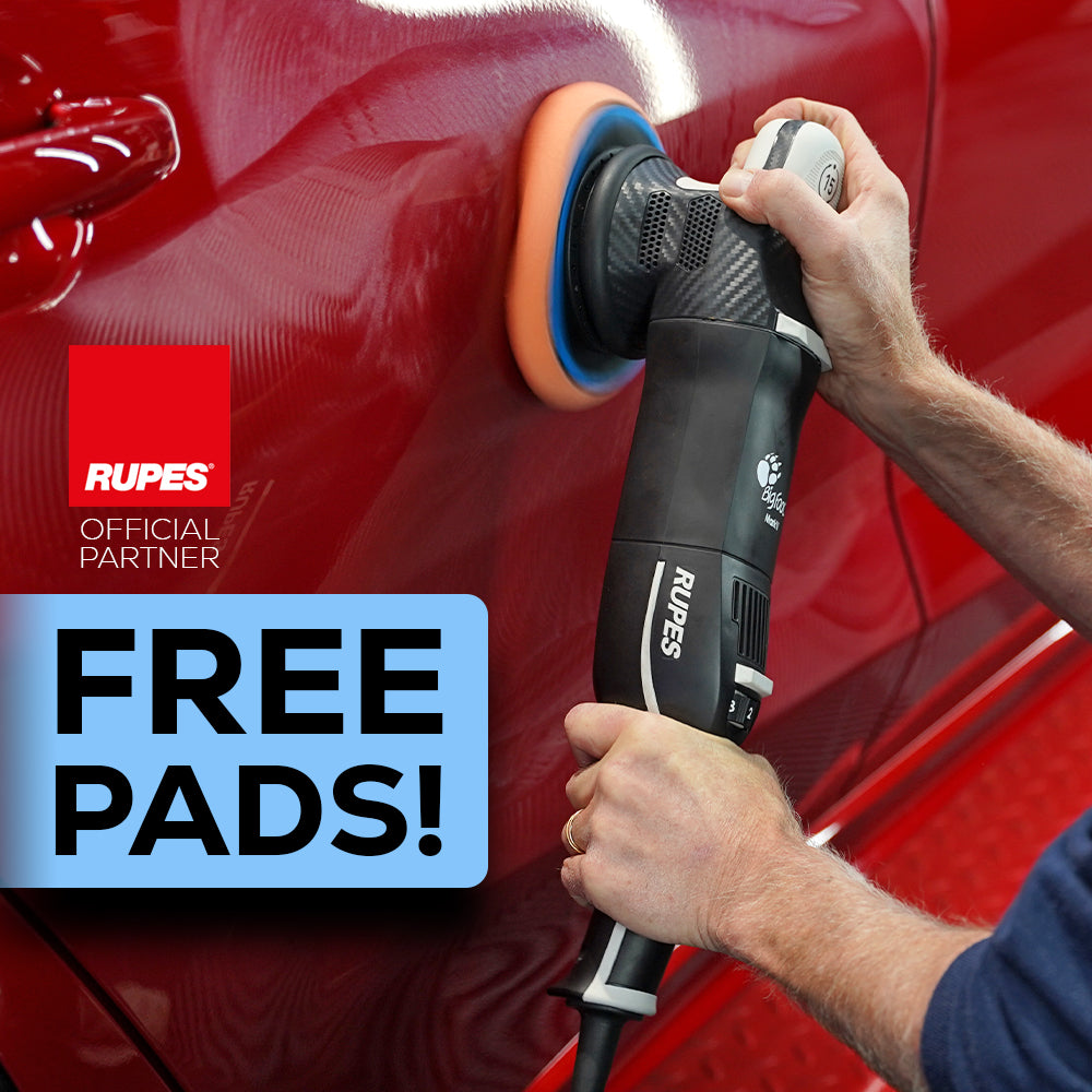 FREE Pads With Your New RUPES Machine Polisher!