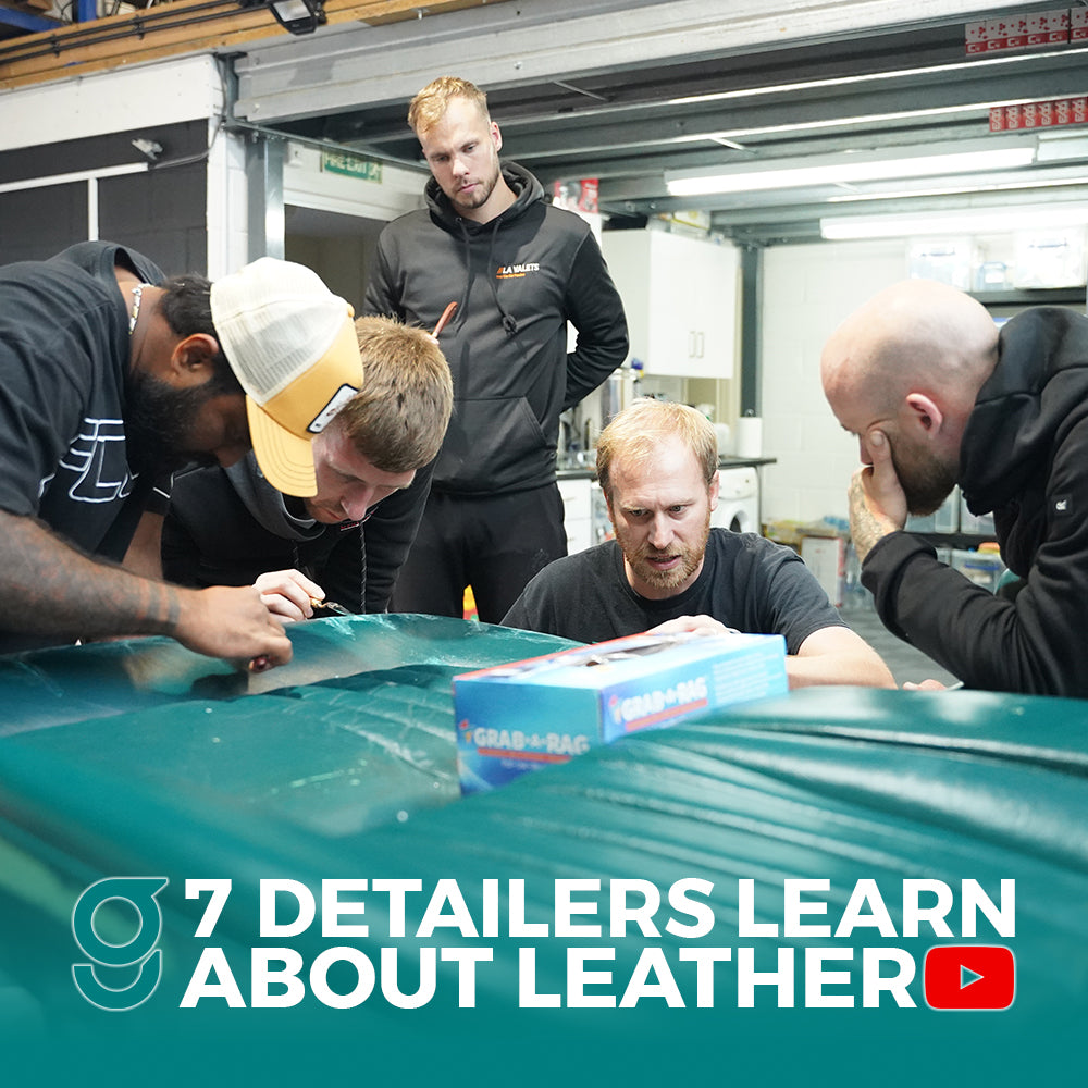 VIDEO ▶️ 7 Detailers Learn About Leather with Geist