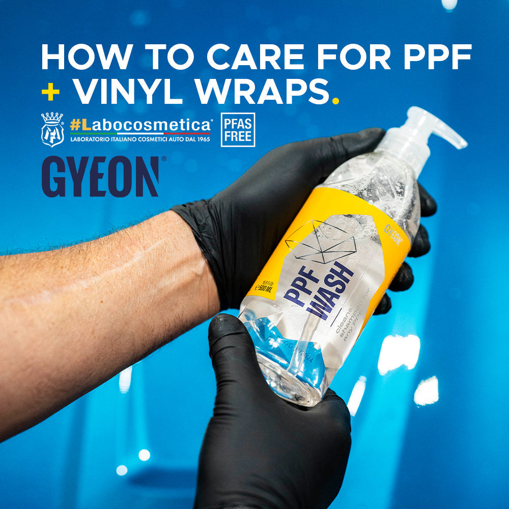 How to Look After & Care for Paint Protection Film (PPF) & Vinyl Wraps