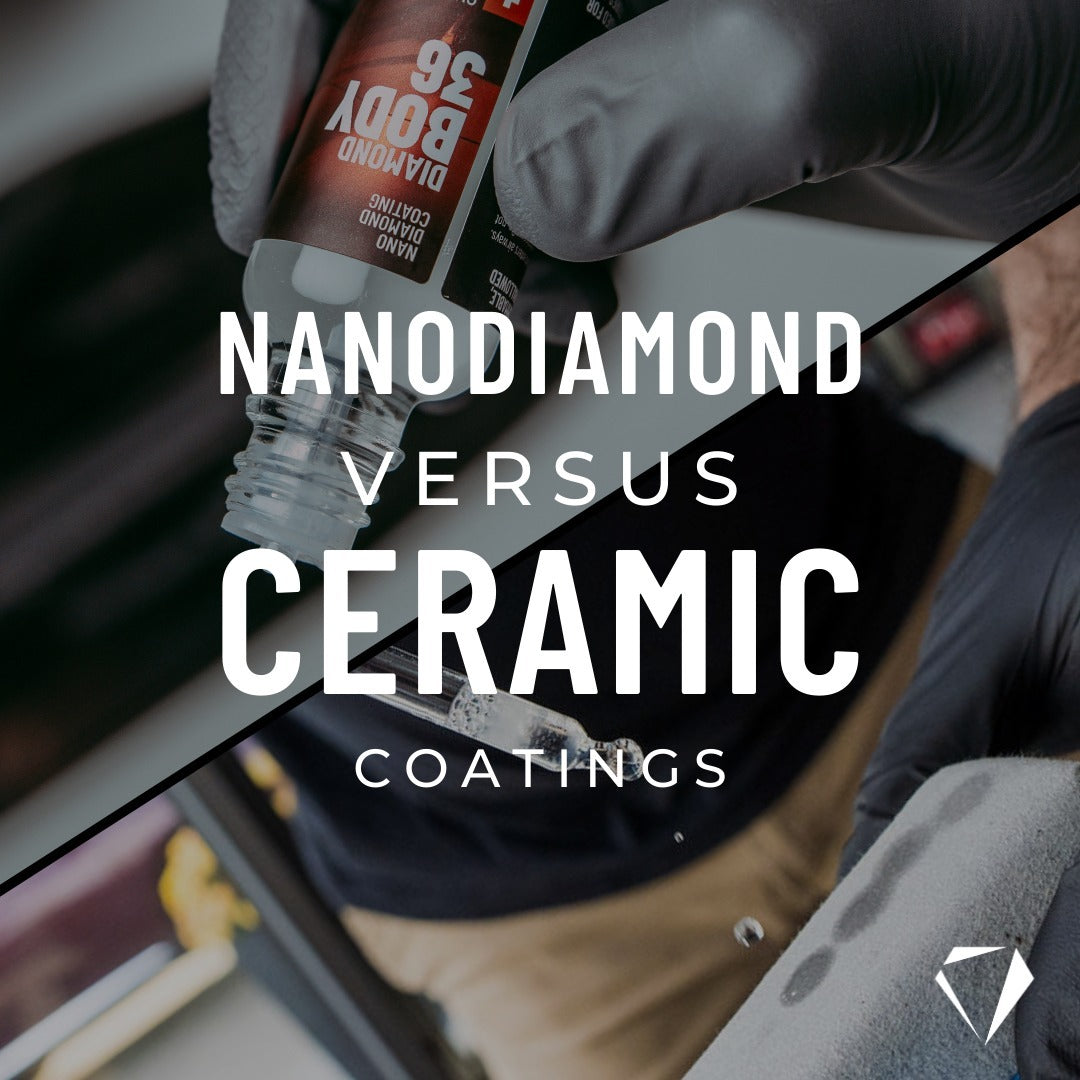 Diamond Protech: Nanodiamond vs. Ceramic Coatings
