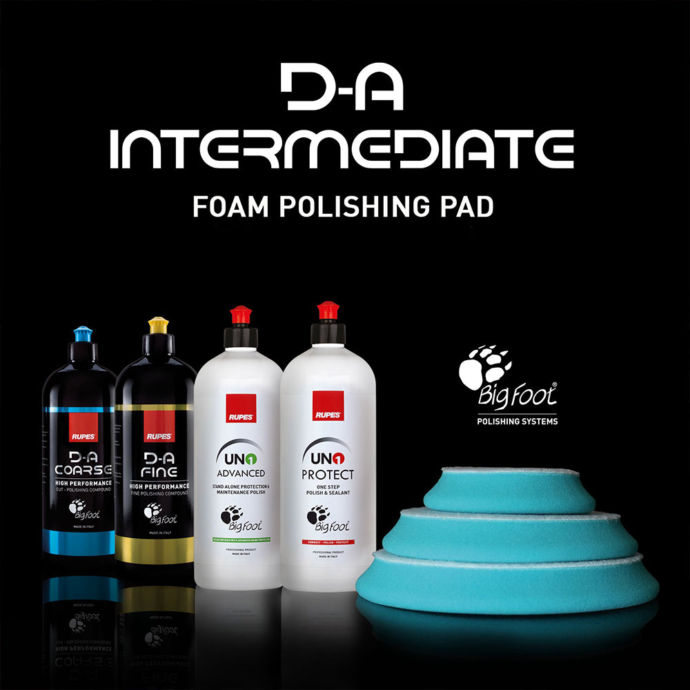 RUPES Announces D-A INTERMEDIATE Foam Polishing Pads