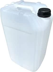 Clean and Shiny 25 Litre Plastic Jerry Can
