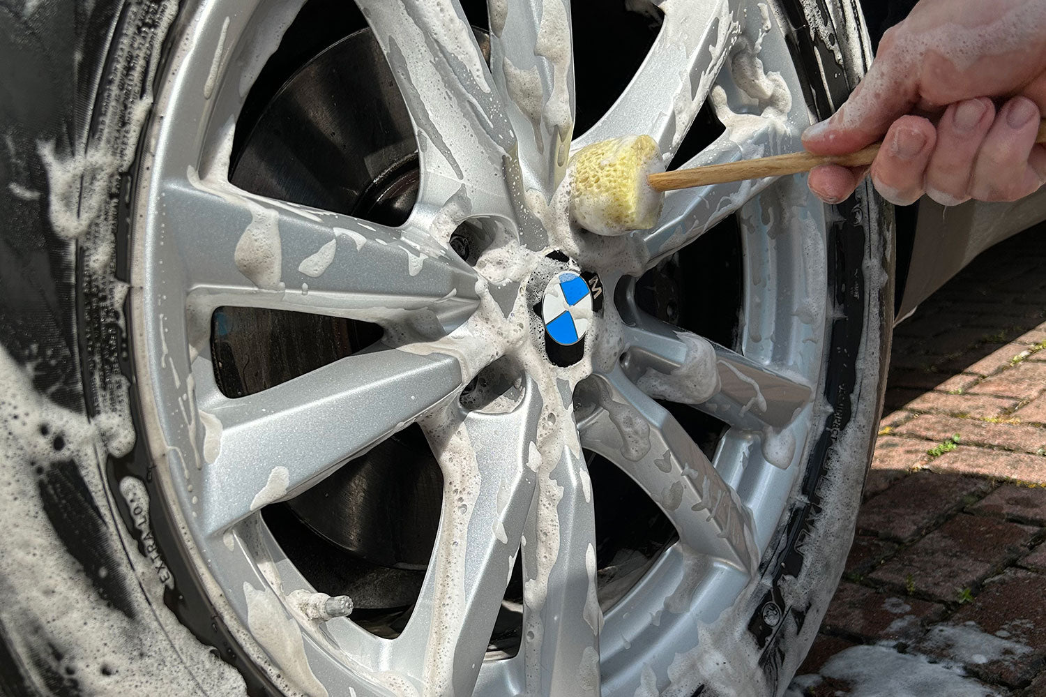 Sponge Guru - Alloy Spoke Cleaner Round 18"