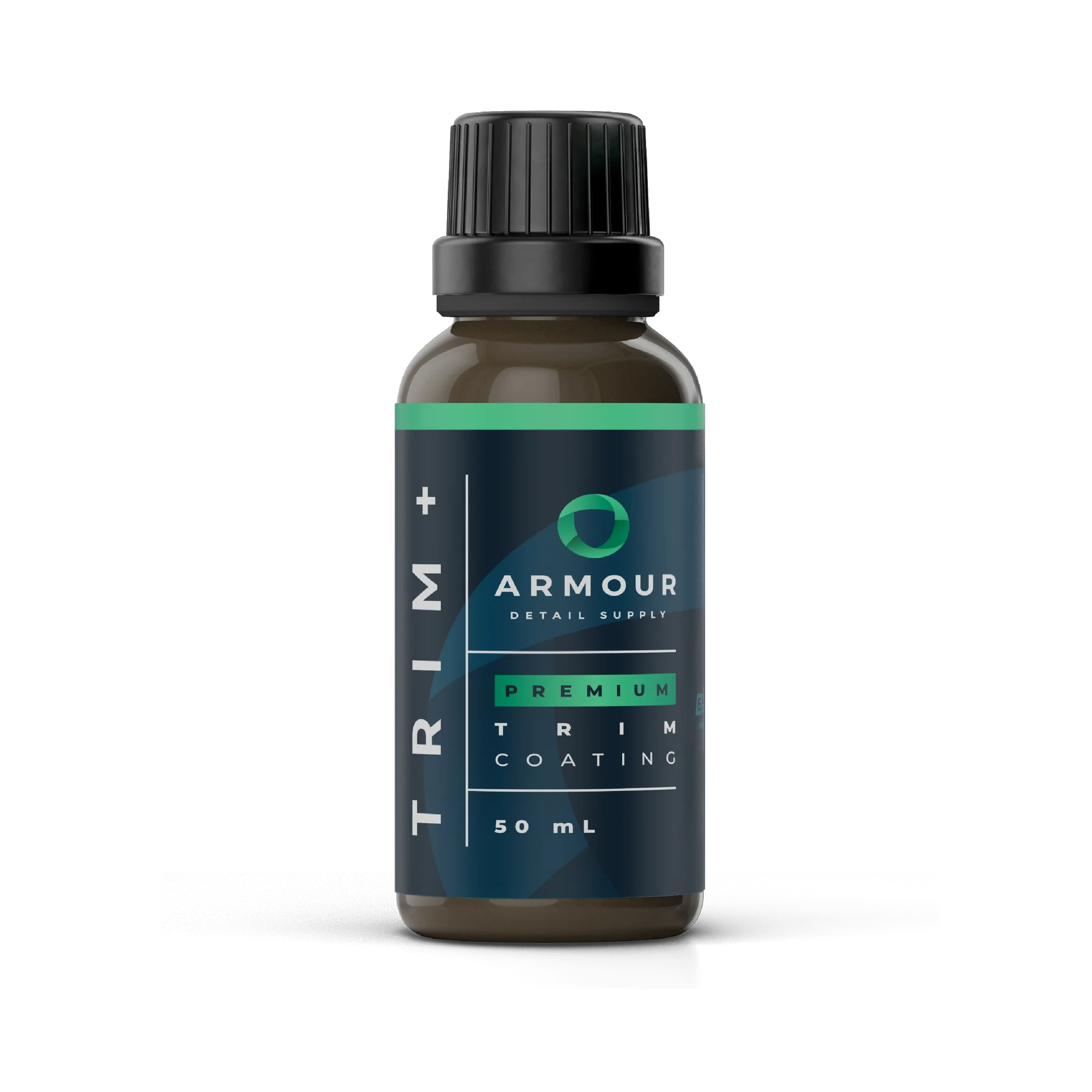 Bottle of Armour Detail Supply Trim Coating on a white background