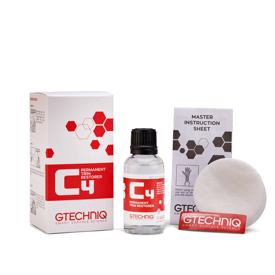 Gtechniq C4 Permanent Trim Restorer 15ml