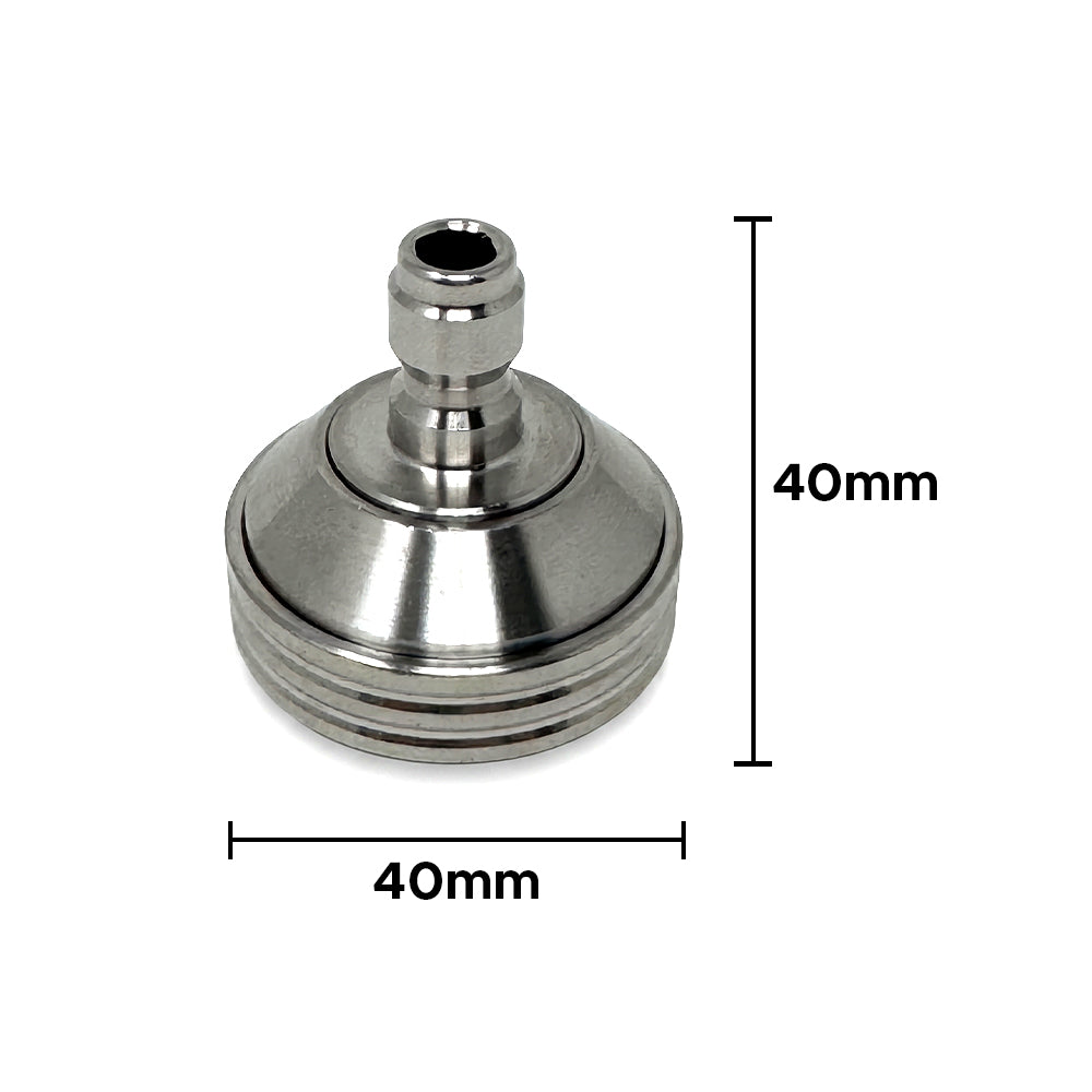 Clean and Shiny Low Pressure Rinse 1/4" Quick Release Sprinkler Nozzle