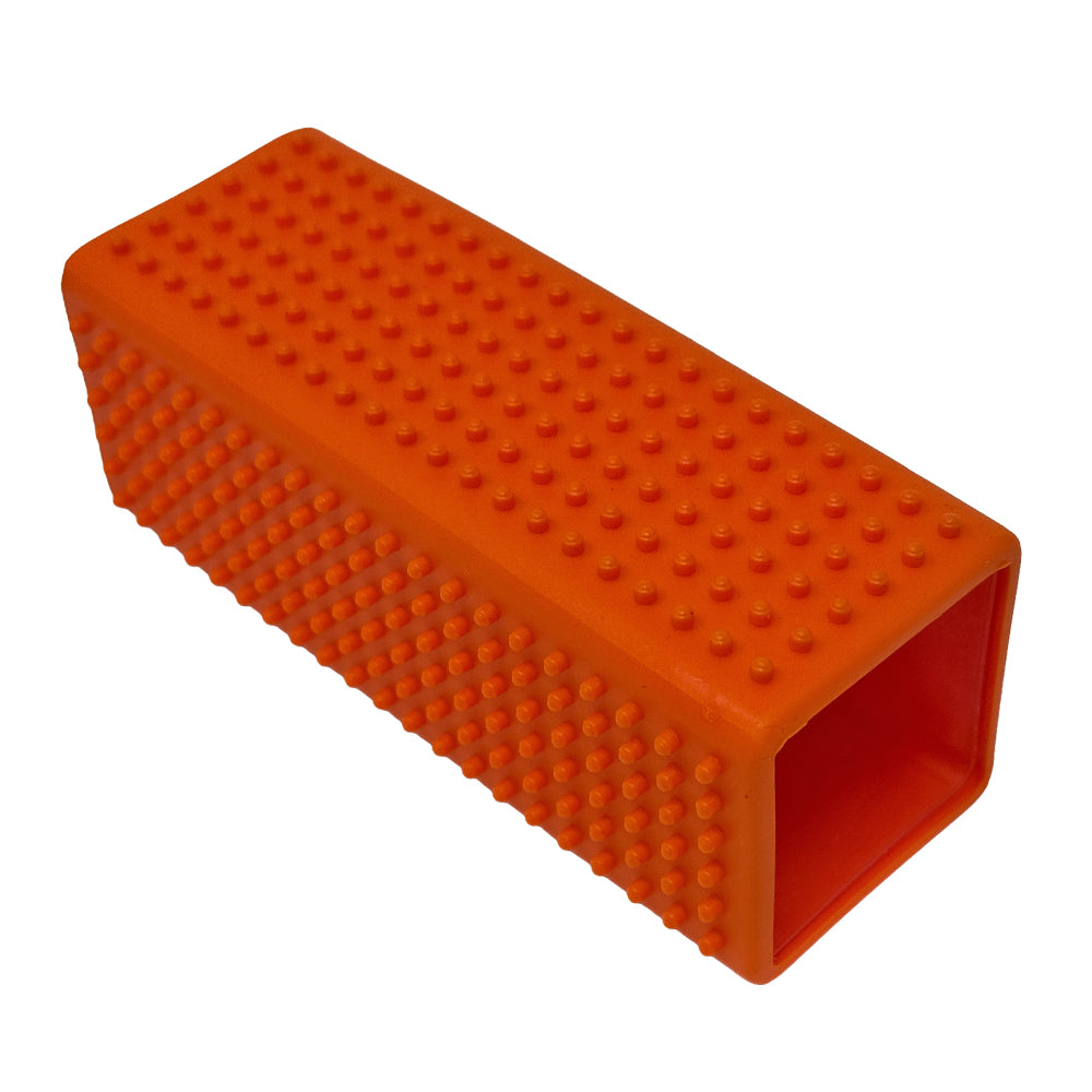 Clean and Shiny Pet Hair Block & Carpet Stripe Tool Orange