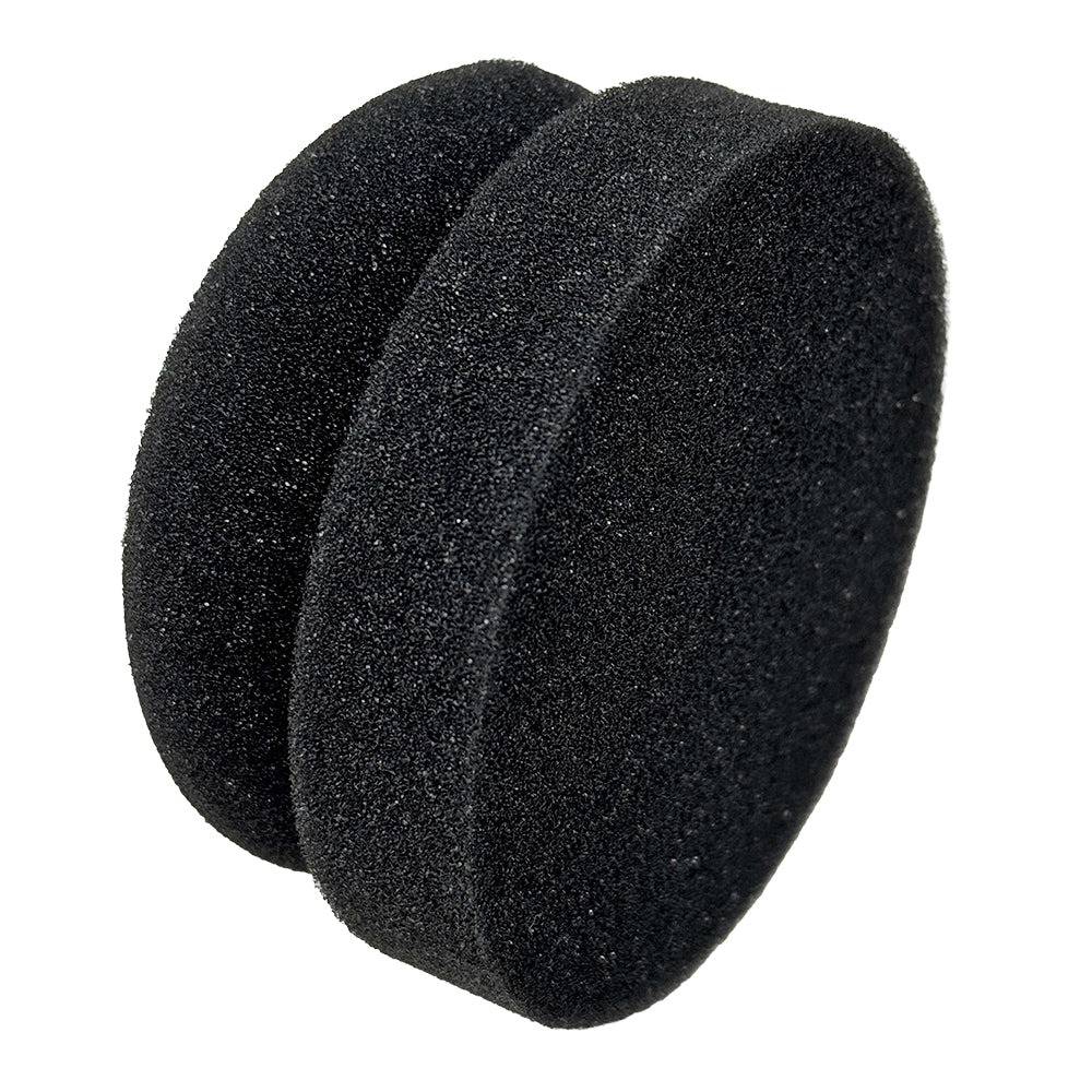 Clean and Shiny Premium Round Foam Tyre Dressing & Wax Applicator