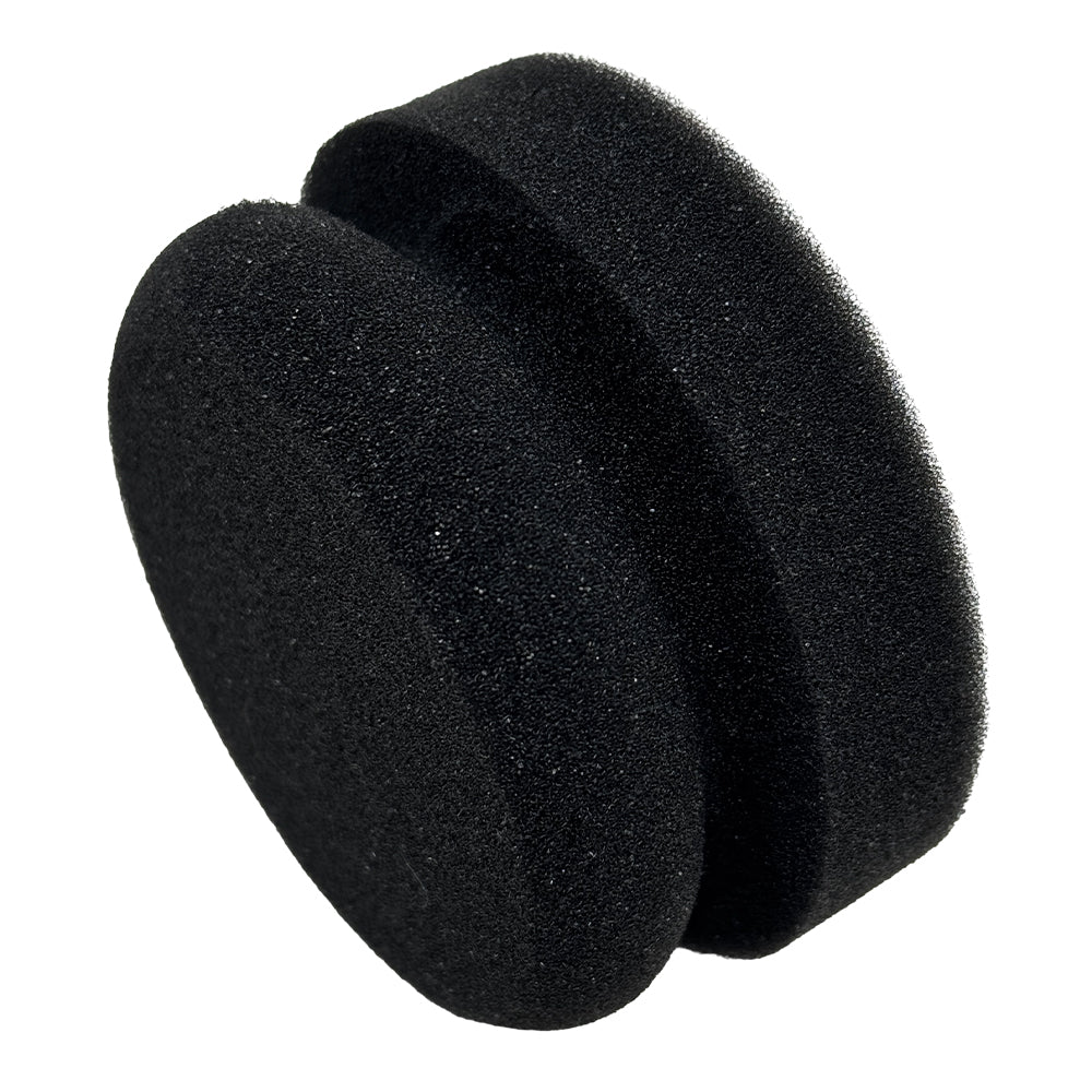 Clean and Shiny Premium Round Foam Tyre Dressing & Wax Applicator