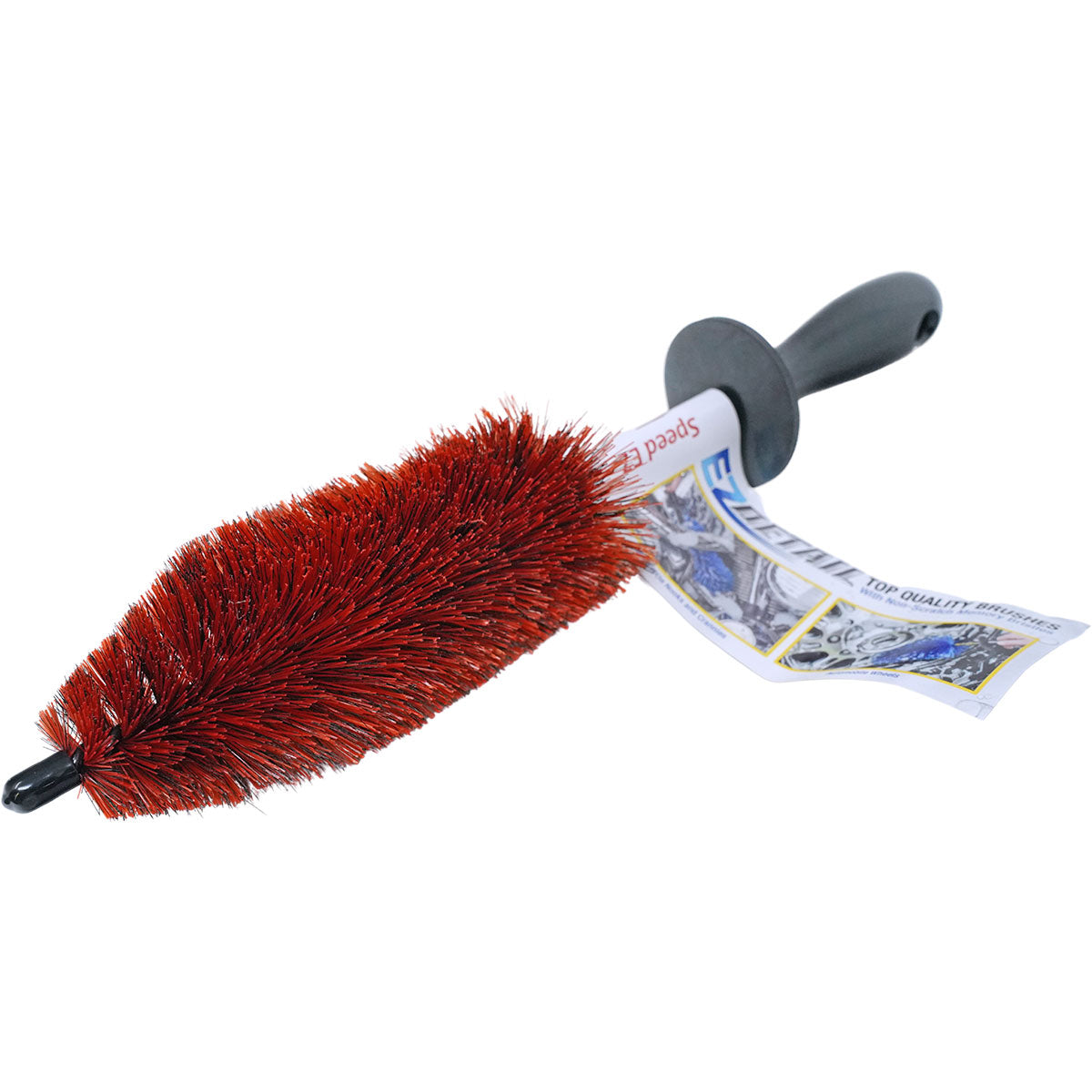 EZ Detail Wheel Cleaning Brush (Red)