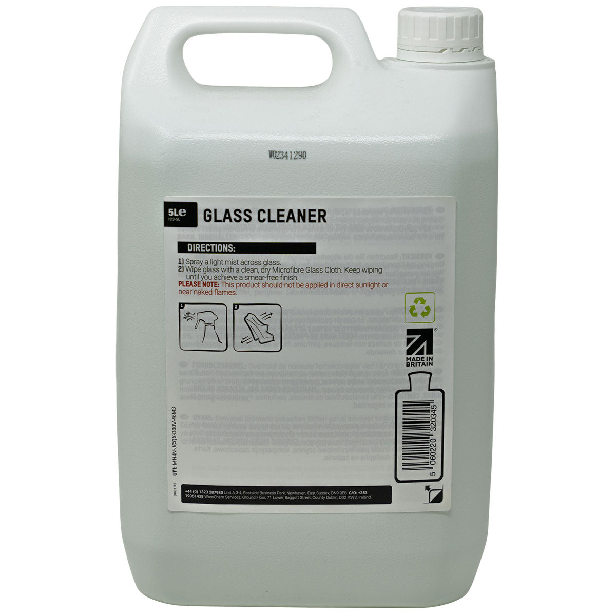 ValetPRO Glass Cleaner 5 Litre