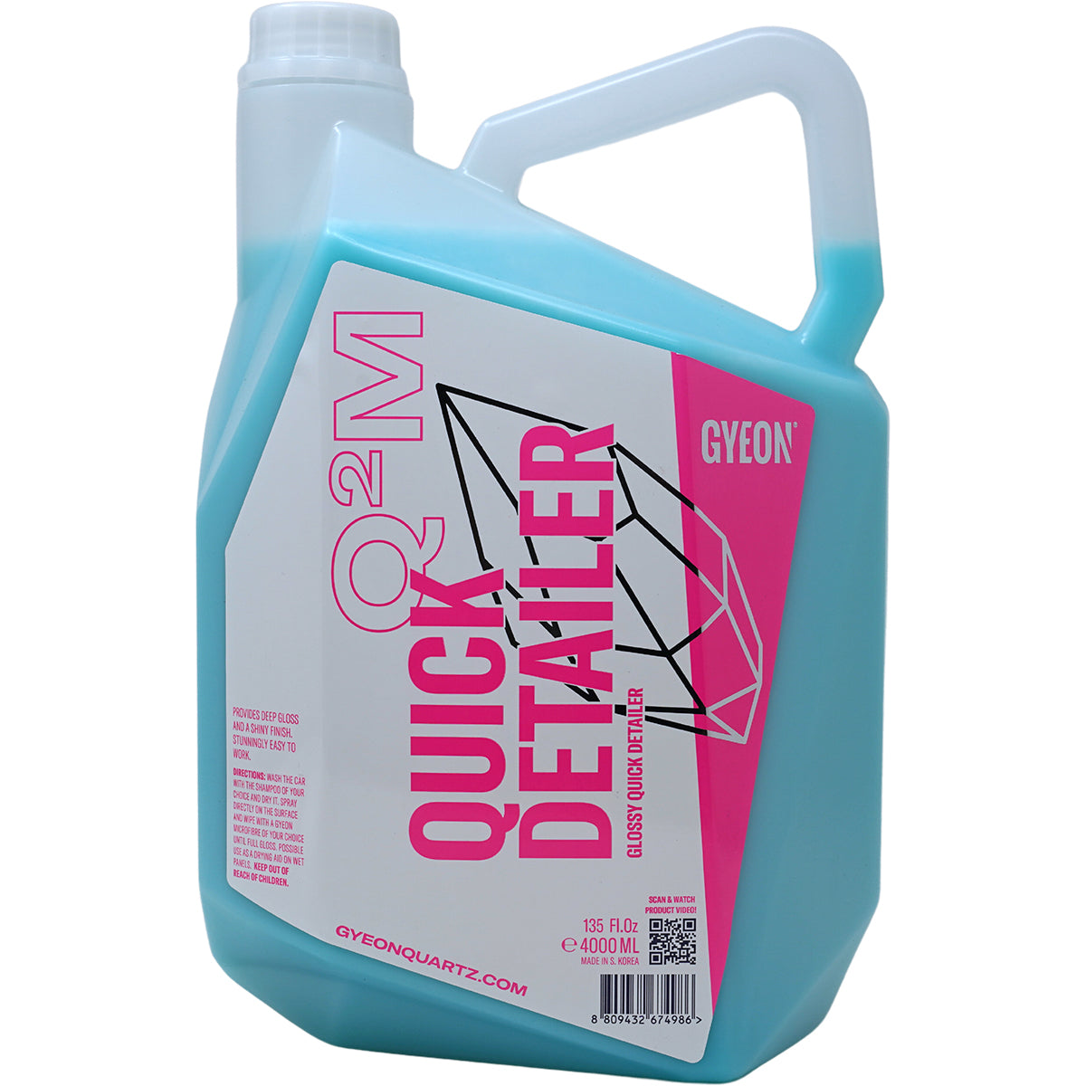 Gyeon Q2M Quick Detailer - 4000ml