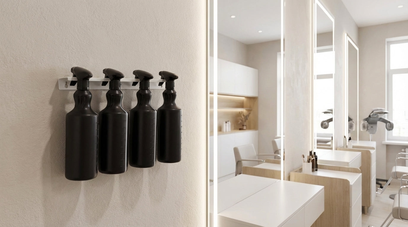 Poka Premium Holder for Bottles 40cm - Glossy White