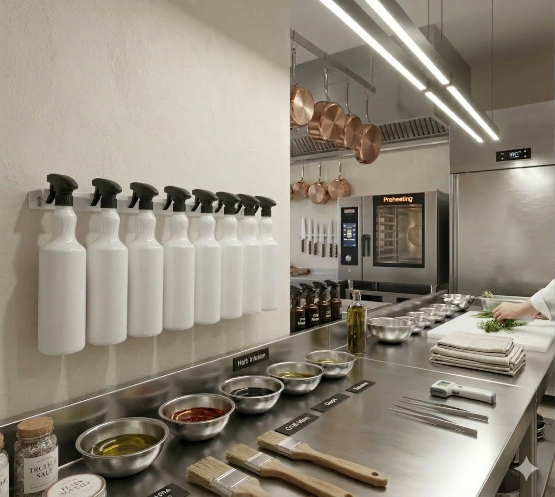 Poka Premium Holder for Bottles 80cm - Glossy White