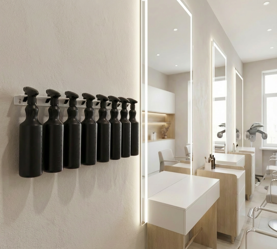 Poka Premium Holder for Bottles 80cm - Glossy White