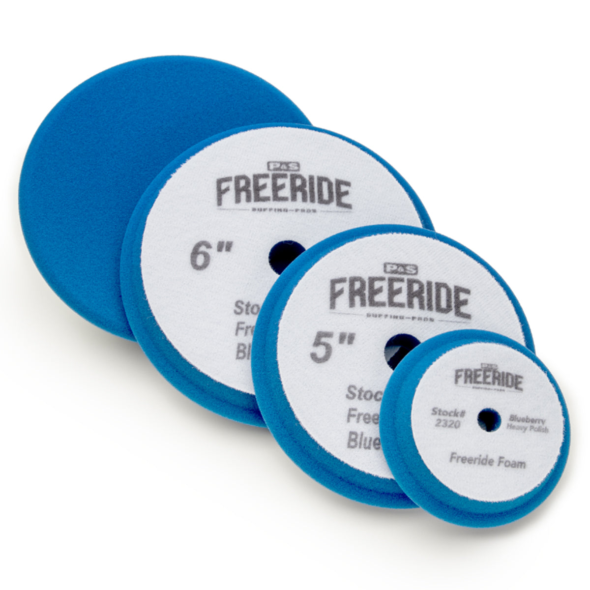 P&S DB Freeride Foam Blue Heavy Polishing Pad