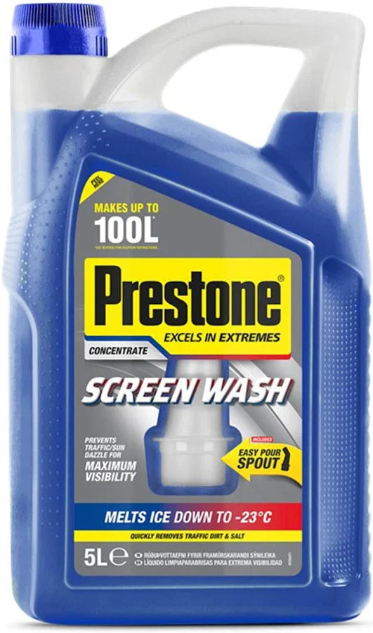 Prestone Concentrated Screenwash - 5 Litres