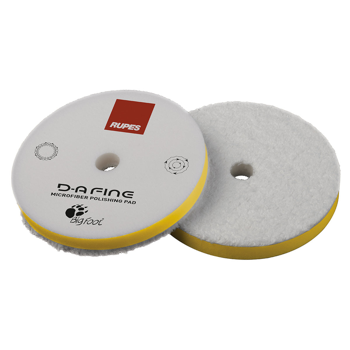 Rupes D-A Fine Microfiber Pad - Various Sizes