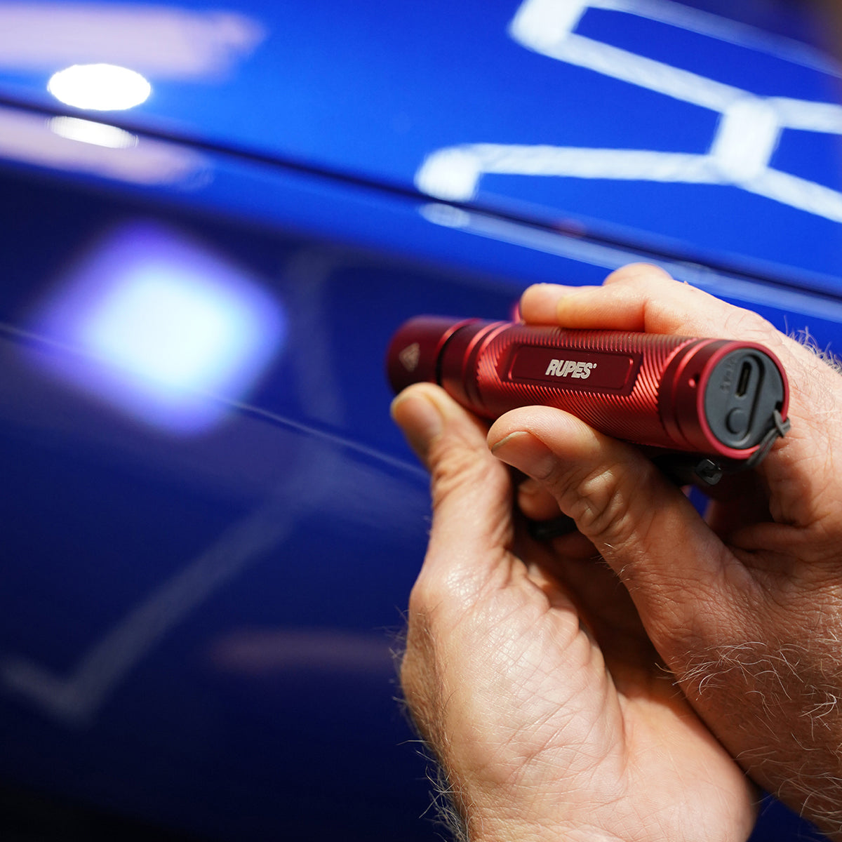 Rupes Portable Swirl Checking LED Light Torch LL200