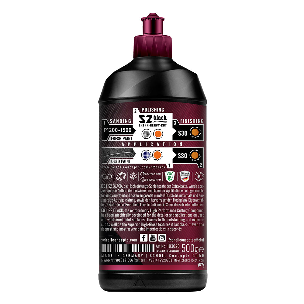 Scholl Concepts S2 Black High Performance Cutting Compound
