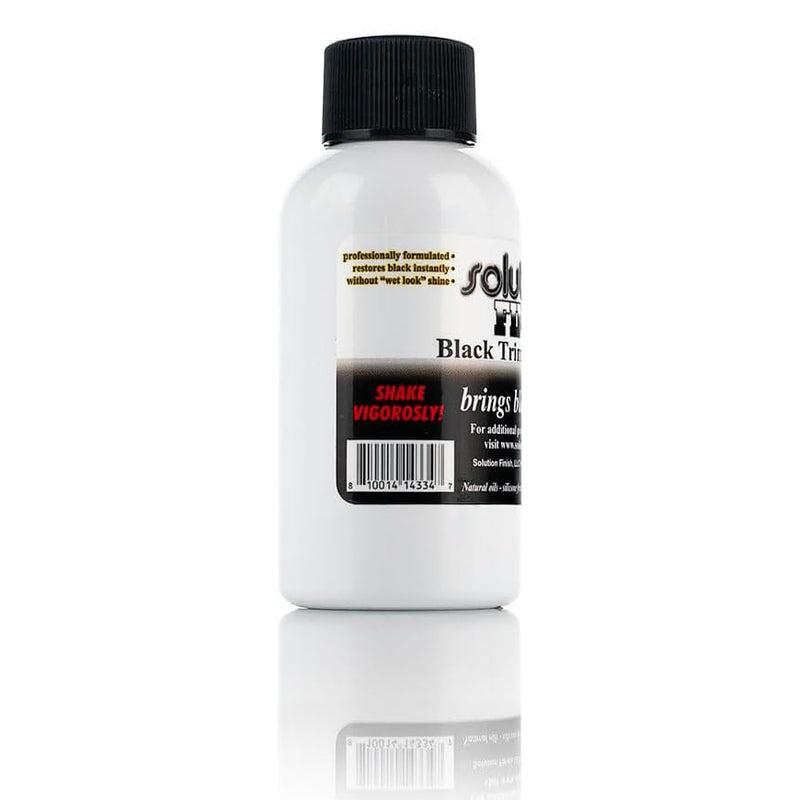 Solution Finish Black Trim Restorer
