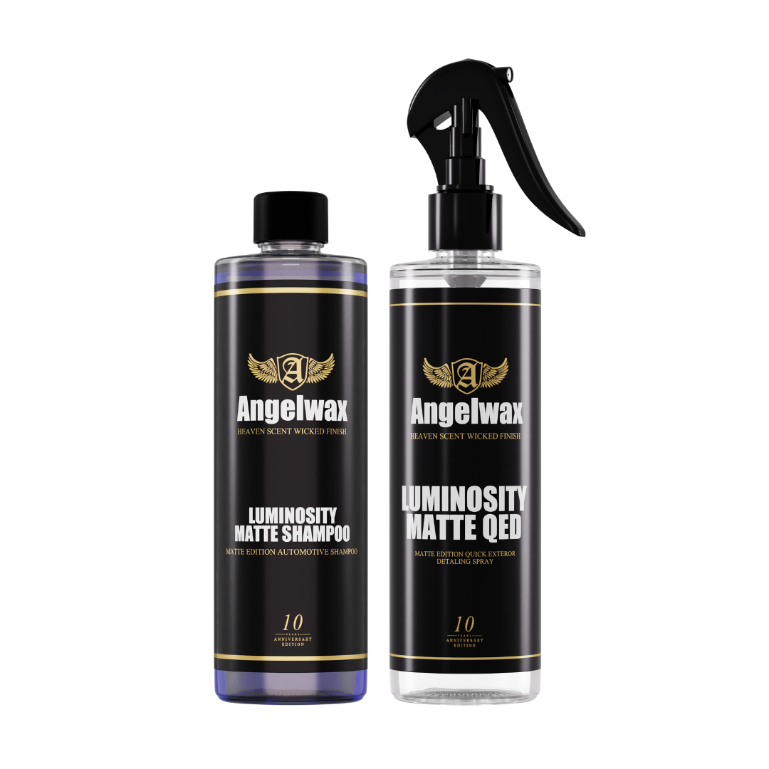 Anglewax Matte Luminosity Shampoo and Spray QED Kit