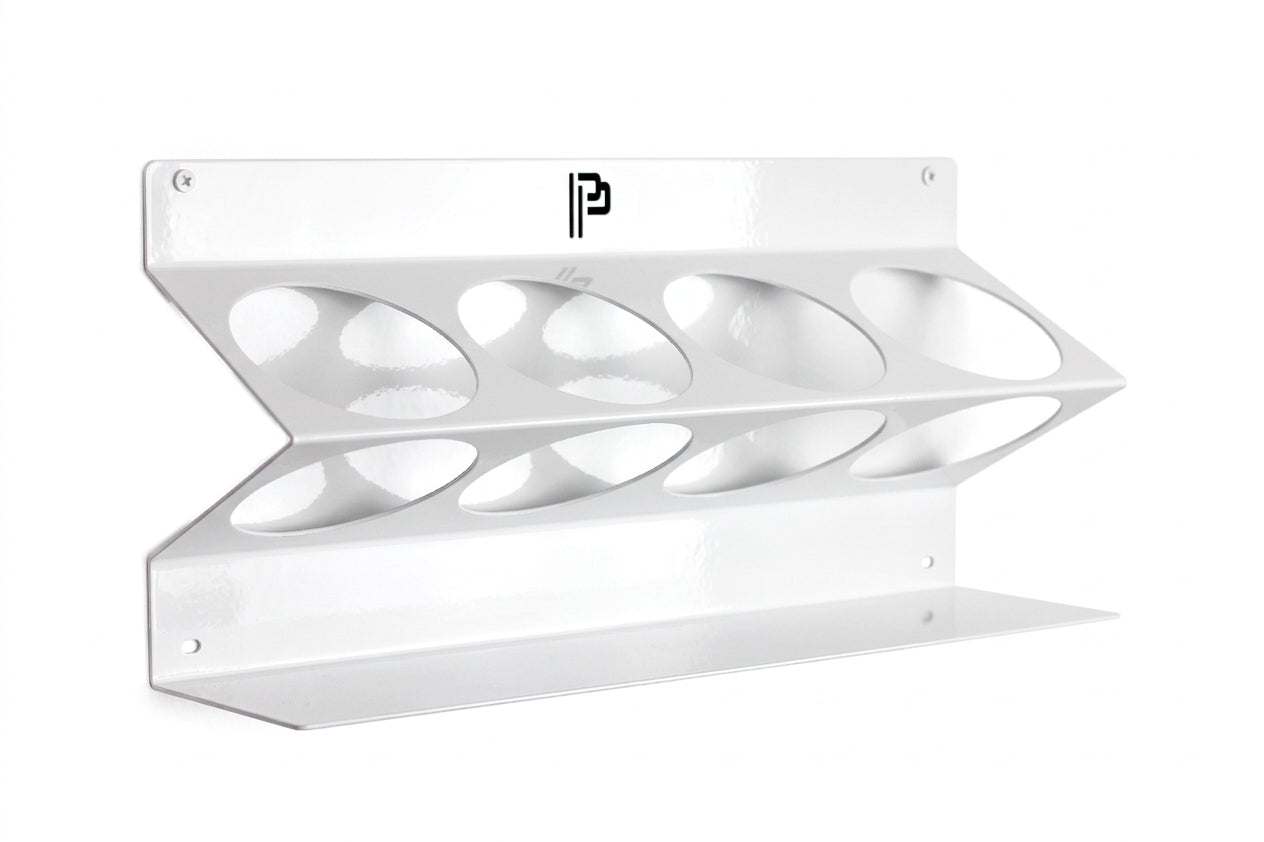 Poka Premium Large Bottle Holder Up To 1.5 Litres - Glossy White
