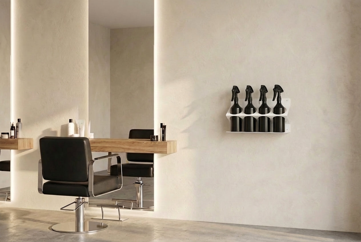 Poka Premium Large Bottle Holder Up To 1.5 Litres - Glossy White
