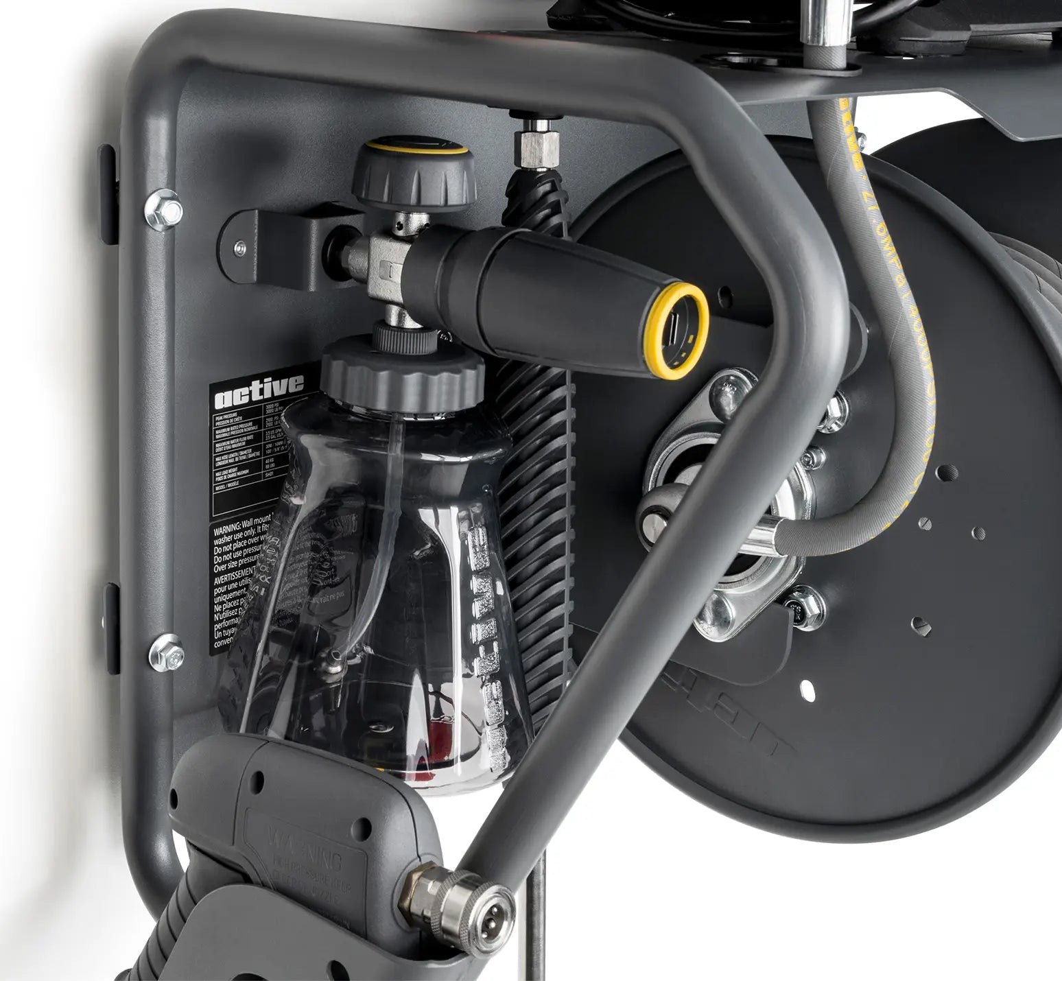 Active Hose Reel & Wall Mount System