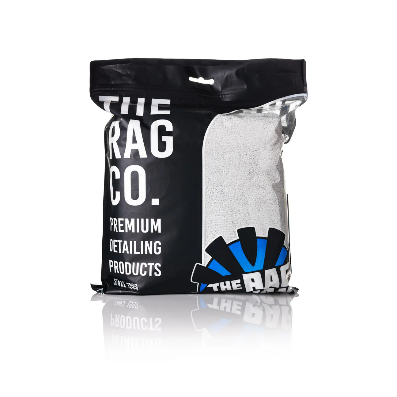 The Rag Company Edgeless 300 All-Purpose 16 x 16 70/30 Microfiber Terry Towel