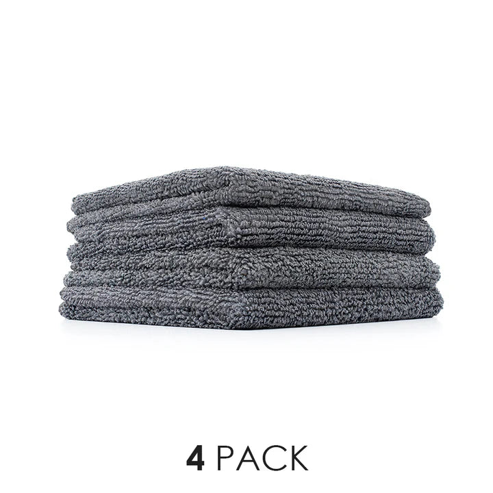 The Rag Company Premium Mini 365 Grey 10 x 10 Polishing Towel