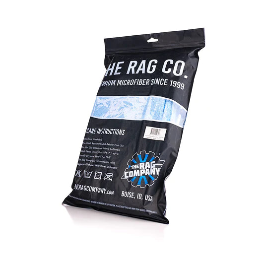 The Rag Company The Blue Collar 16" x 24" 380GSM 70/30 All Purpose Towel (6 Pack)