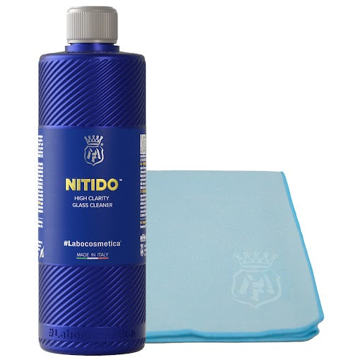 Labocosmetica Nitido (High Clarity Glass Cleaner) & Towel Combo