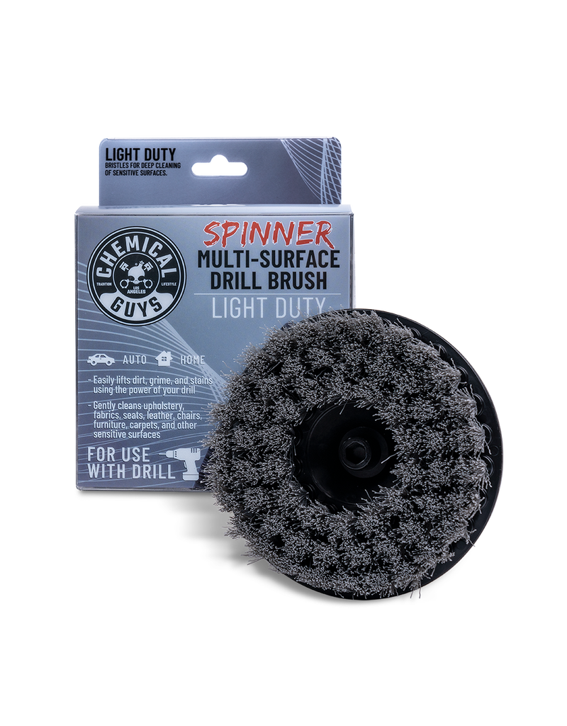 Chemical Guys Multi-Surface Light Duty Brush With Drill Attachment
