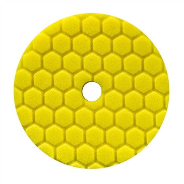Chemical Guys 5.5&quot; Hex-Logic Quantum Heavy Cutting Pad, Yellow
