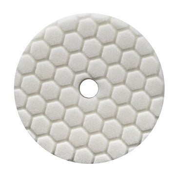 Chemical Guys 5.5&quot; Hex-Logic Quantum Medium Polishing Pad, White