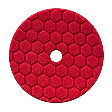 Chemical Guys 5.5&quot; Hex-Logic Quantum Fine Finishing Pad, Red