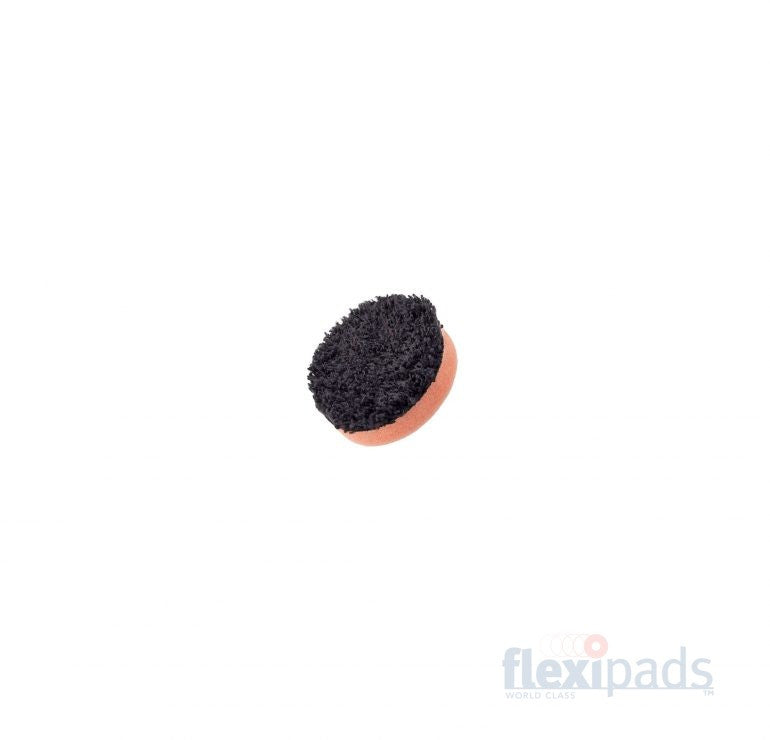 Flexipads 2" Short Pile Microfiber Black Cutting Pad (MGCB2)