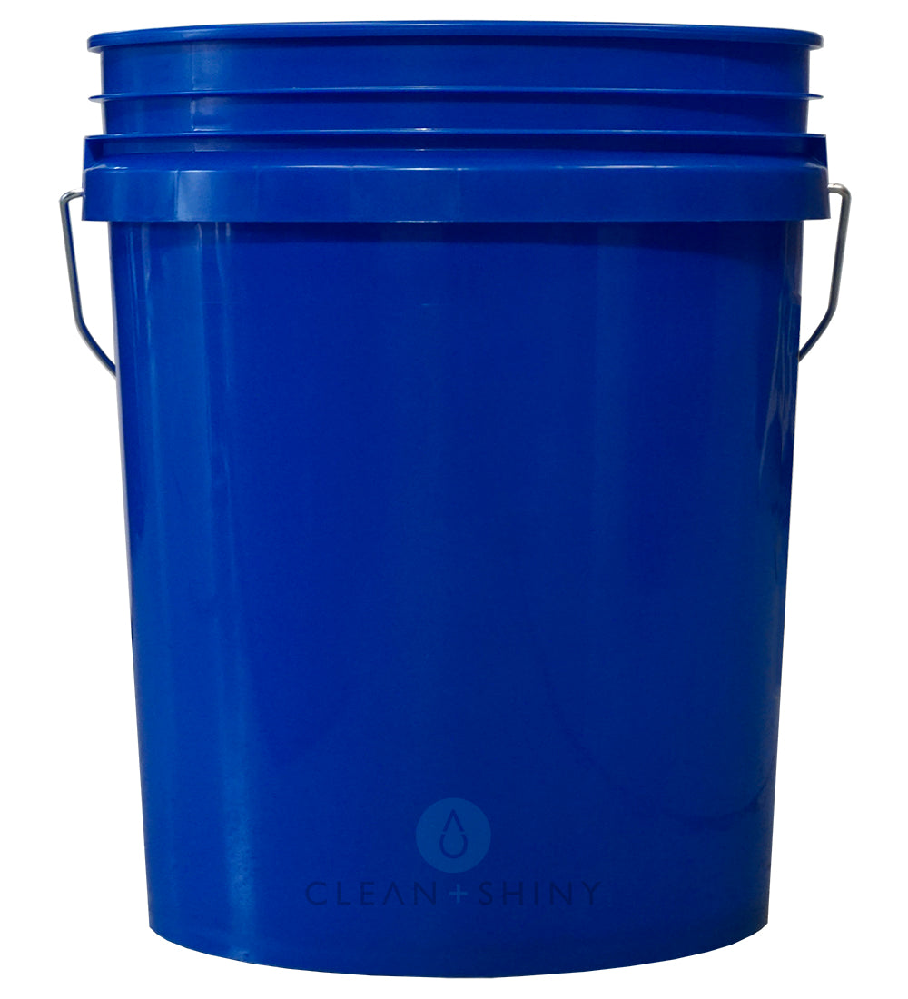 Clean and Shiny 5 US Gallon Bucket (Various Colours)